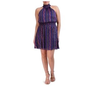 New with tags BCBG Paris, Halter Mini Dress Size Large